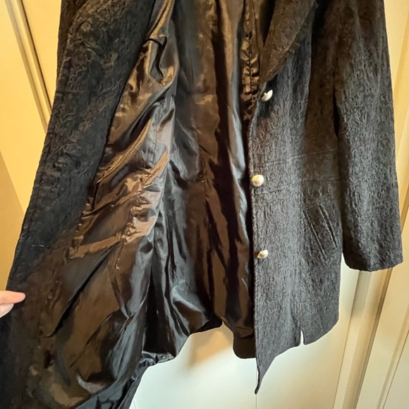 Raindrops Black Jacket Size L - Picture 11 of 12
